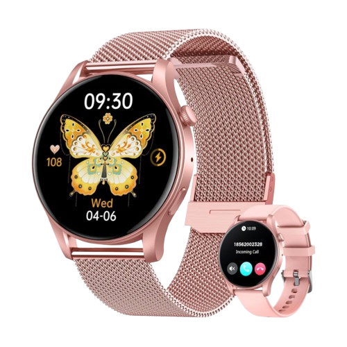TOXIYA Smart Watch Android/iPhone Fitness AI Assistant Sport Tracker 100+ Sport Modes Fitness Tracker