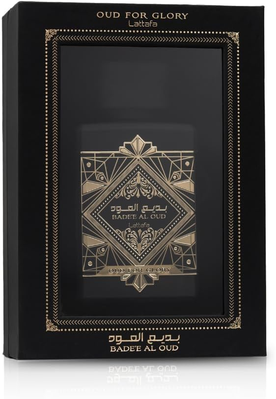 lattafa Badee Al Oud For Glory by Lattafa for Men – 3.4 oz EDP Spray