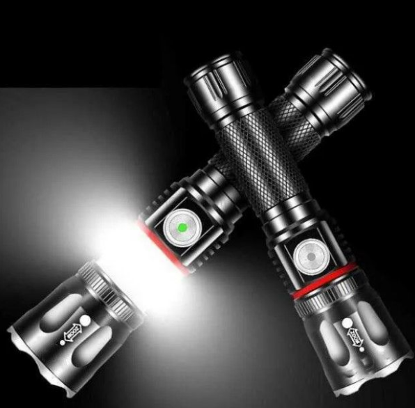 USB Rechargeable flashlight torch tactical flashlight