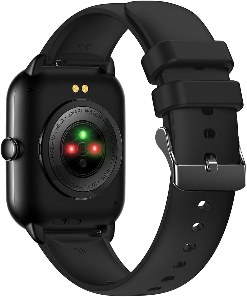 TOXIYA Smart Watch (Answer/Make Calls)1.85 Inch for Men Women 110+ Sport Modes Fitness Watch with Sleep Heart Rate Monitor, Pedometer IP67 Waterproof Activity Trackers for iOS Android