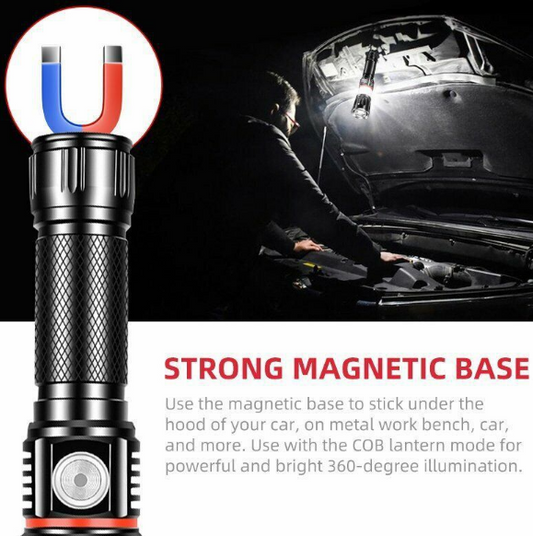 USB Rechargeable flashlight torch tactical flashlight