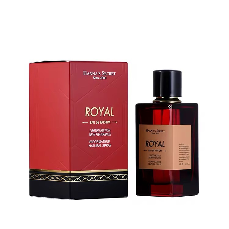 HANNA SECRET 100ml Women's Long Lasting Luxury Perfume Red Bottle Exclusive Designer Fragrance