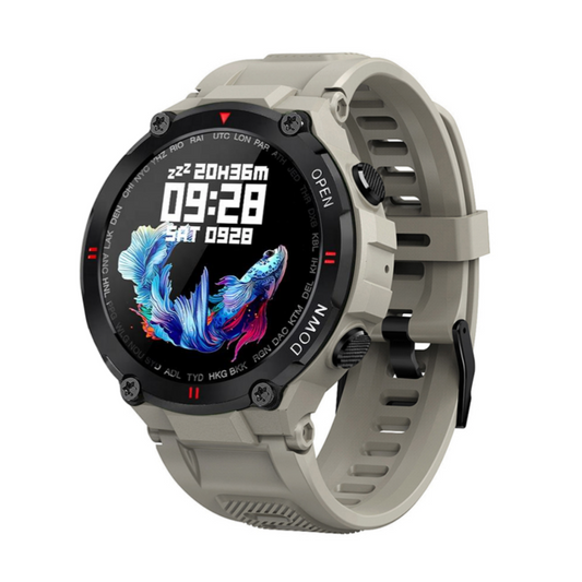 TOXIYA - K22 Mens Military Style Outdoor Smart watch