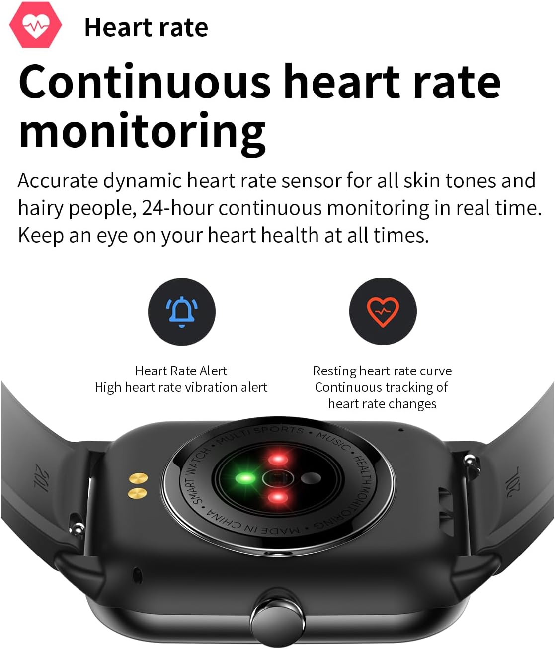 TOXIYA Smart Watch (Answer/Make Calls)1.85 Inch for Men Women 110+ Sport Modes Fitness Watch with Sleep Heart Rate Monitor, Pedometer IP67 Waterproof Activity Trackers for iOS Android