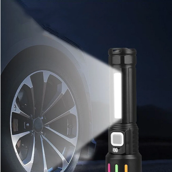 Lightweight Rechargeable USB Flashlight