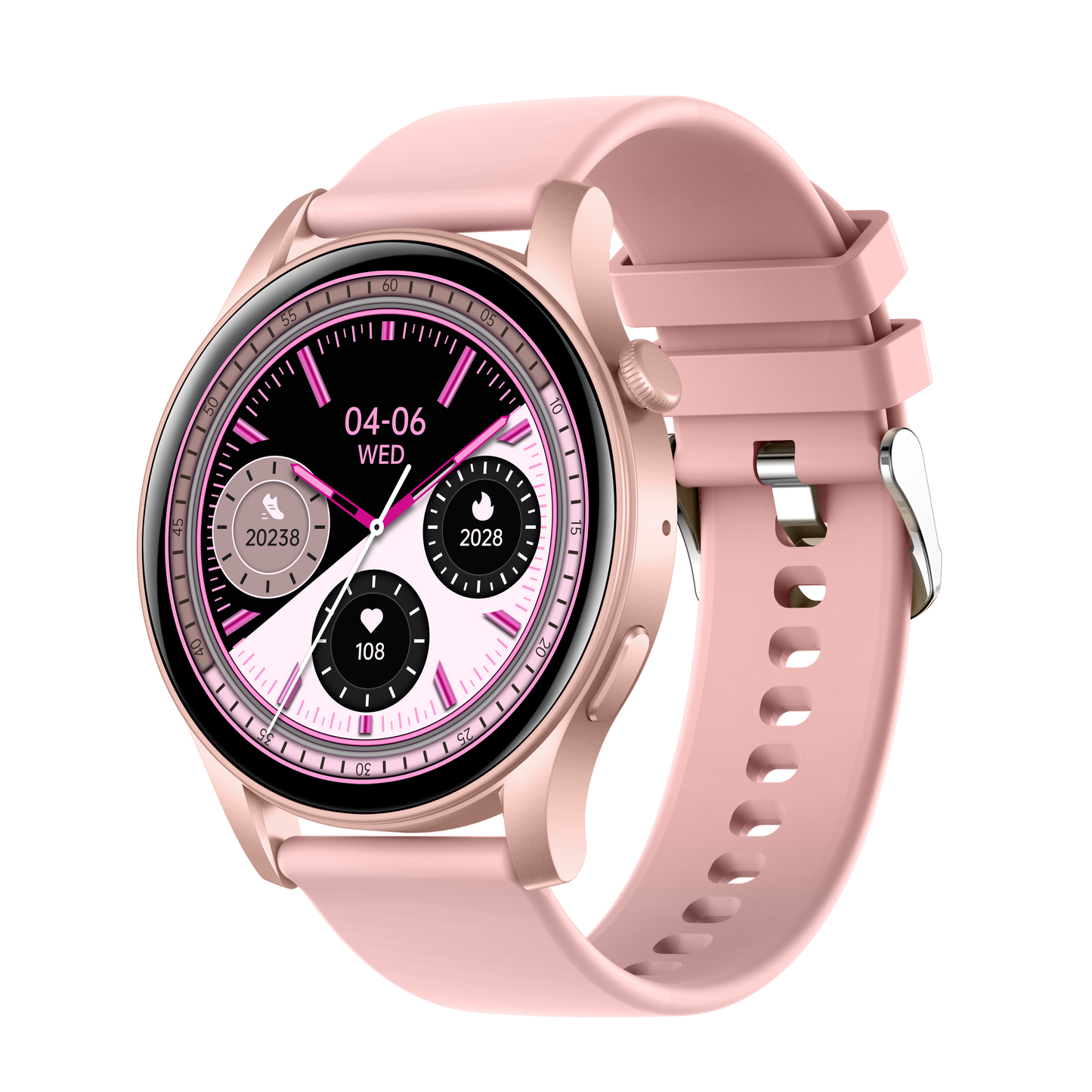 TOXIYA Smart Watch Android/iPhone Fitness AI Assistant Sport Tracker 100+ Sport Modes Fitness Tracker
