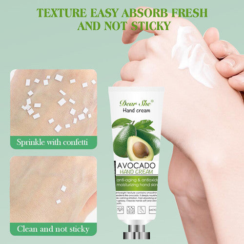 Avocado Moisturizing Hand Cream, 80g