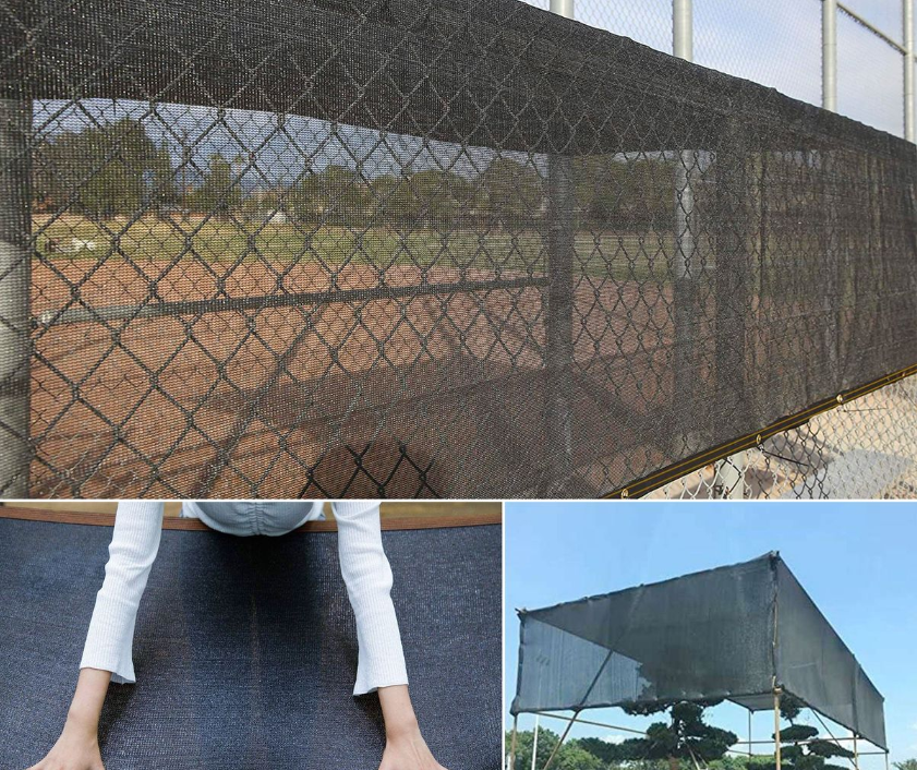 Sunshade Mesh Net Cloth - Black - 2 x 4m