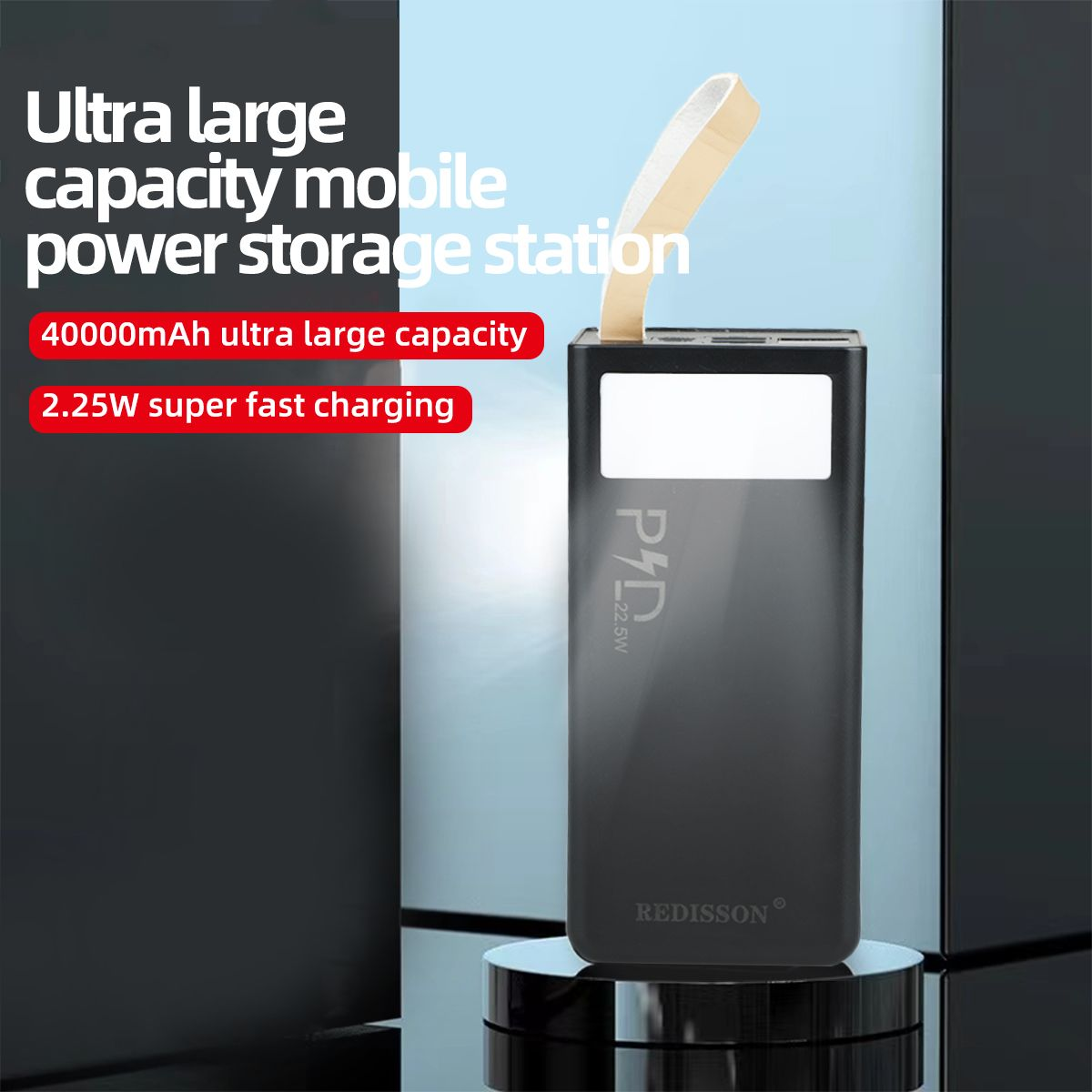 Redisson 40000 mAh Portable Charger Power Bank Dual USB Charge