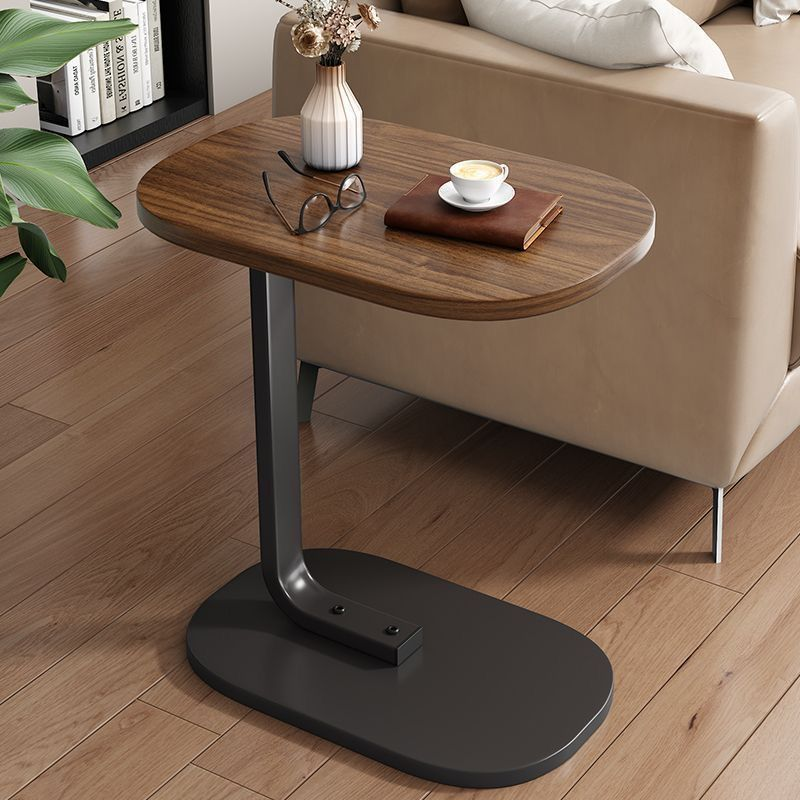 TOXIYA C-Shaped Movable End Table Bedside Table Asthetic Coffee Table -45CM