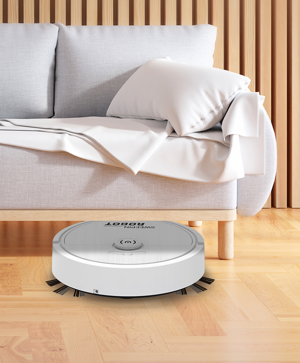 Sweeping Robot Vacuum Cleaner Rechargeable Wireless 1200pa For Home