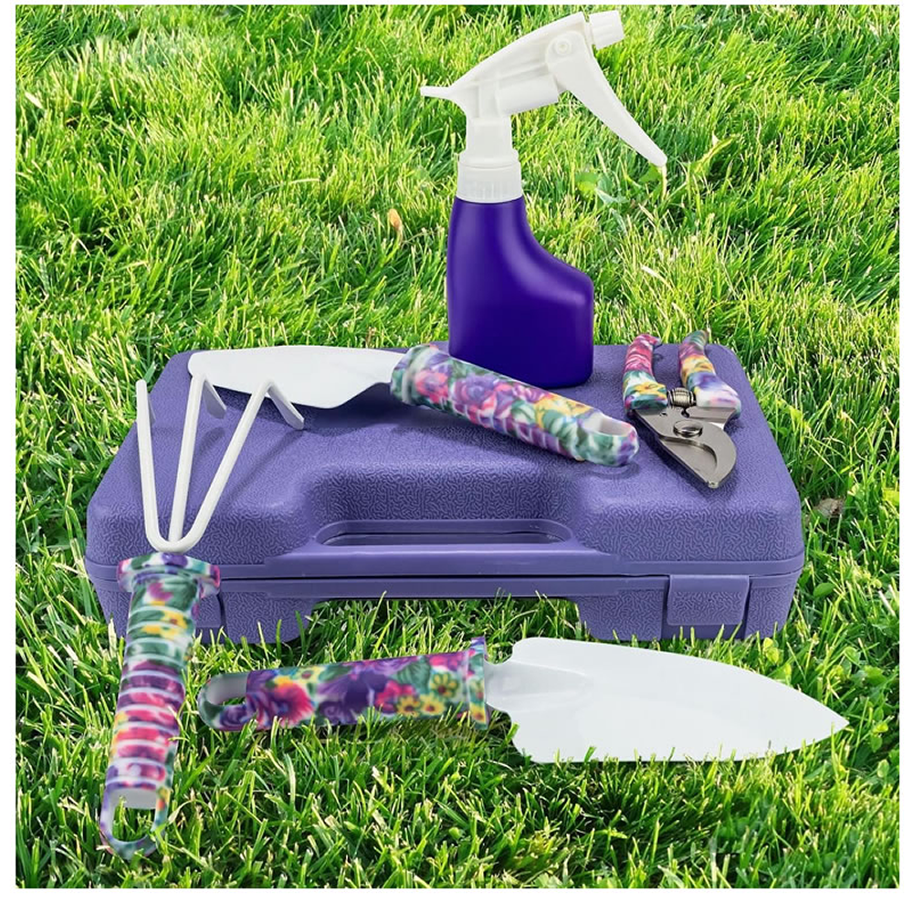 5 Piece Stainless Steel Heavy Duty Floral Gardening Tool