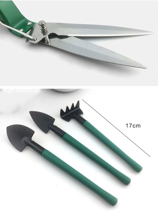 10 Piece Stainless Steel Heavy Duty Gardening Tool Kit With Carrying Case FH-18