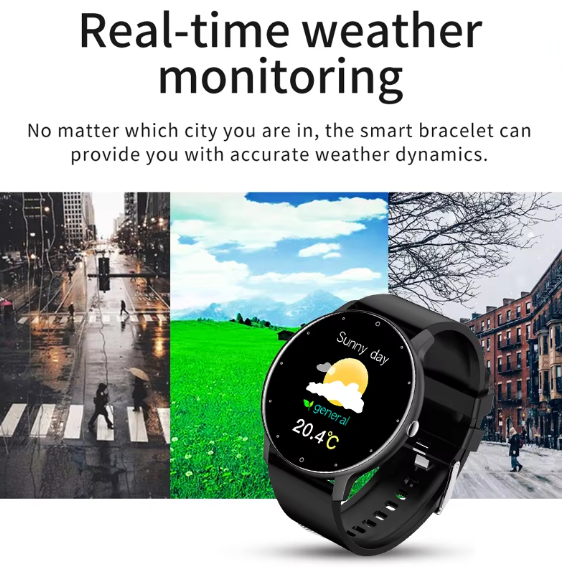 TOXIYA Smart Watch for Men Magnetic Stainless Steel Band