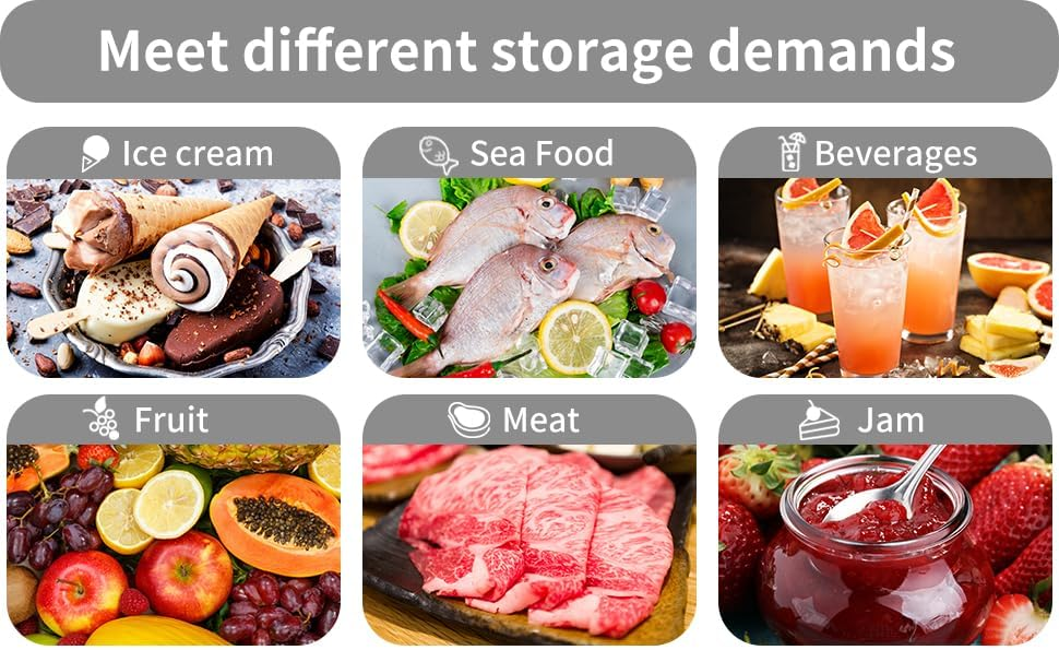 Alpicool 50L AND 36L Dual Temperature Control 12 Volt Refrigerator Fast Cooling 12V Car Fridge Freezer -4℉~68℉, Car Cooler, 12/24V DC and 100-240V AC for Outdoor, Camping, RV,Truck