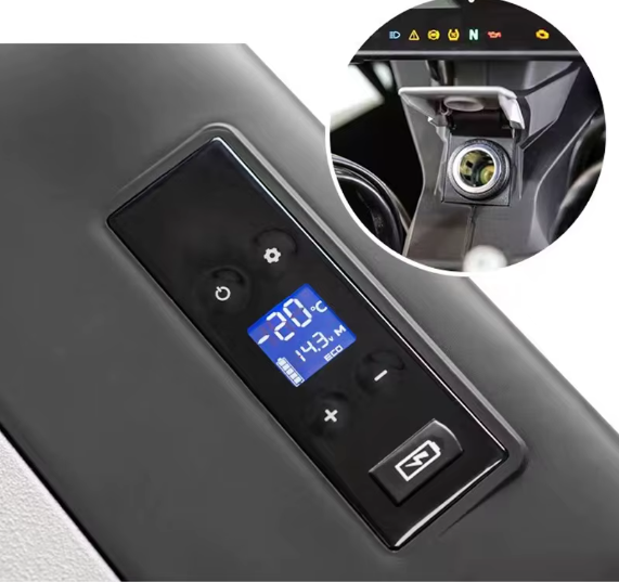 Alpicool 50L AND 36L Dual Temperature Control 12 Volt Refrigerator Fast Cooling 12V Car Fridge Freezer -4℉~68℉, Car Cooler, 12/24V DC and 100-240V AC for Outdoor, Camping, RV,Truck