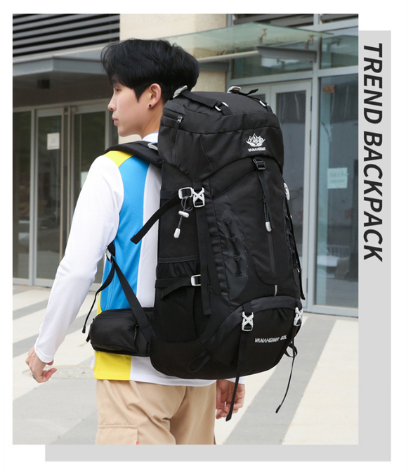 60L Large Capacity Outdoor traveling Backpack