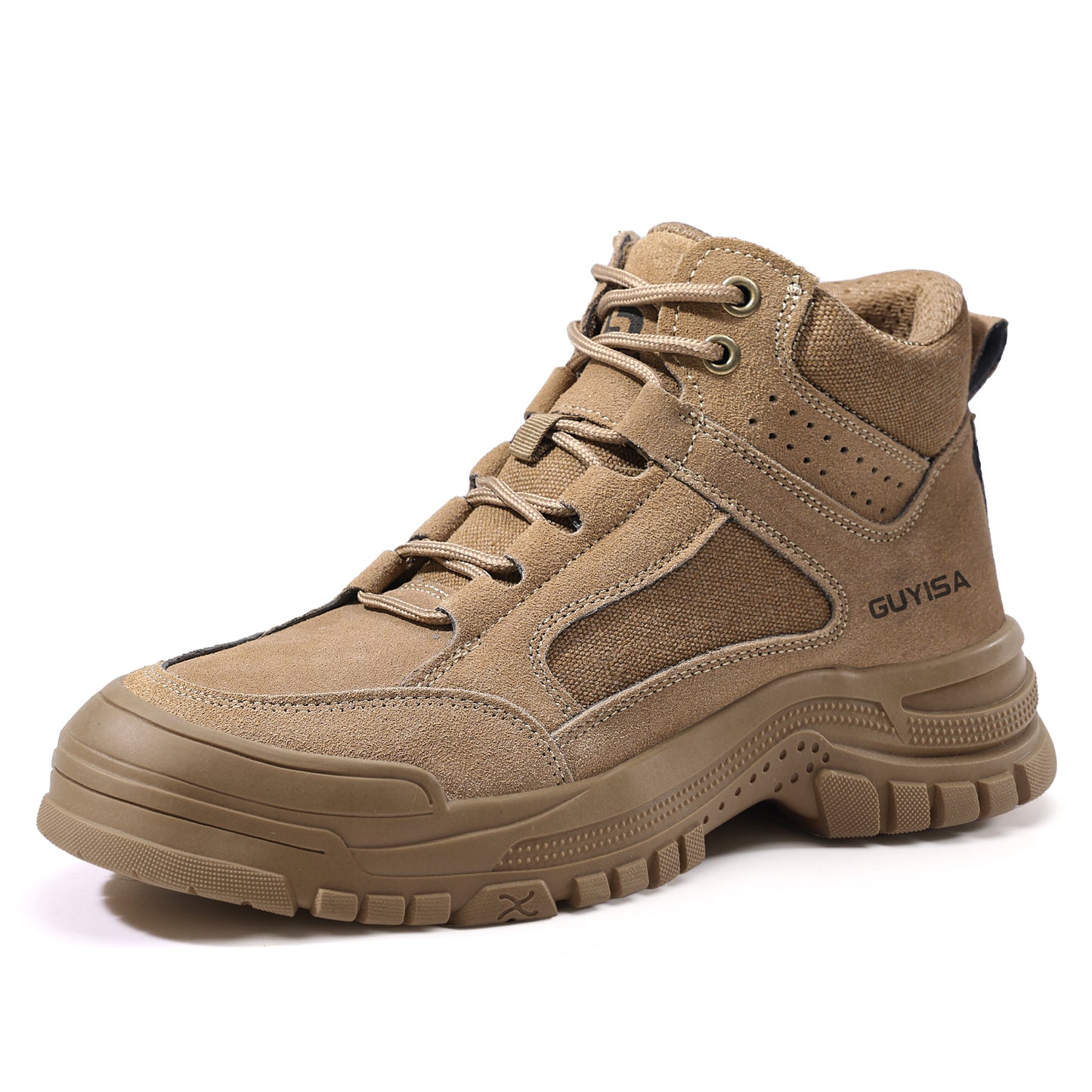 GUYISA Safety Shoes boots Anti-Slip, Anti-Puncture, Durable and Stylish