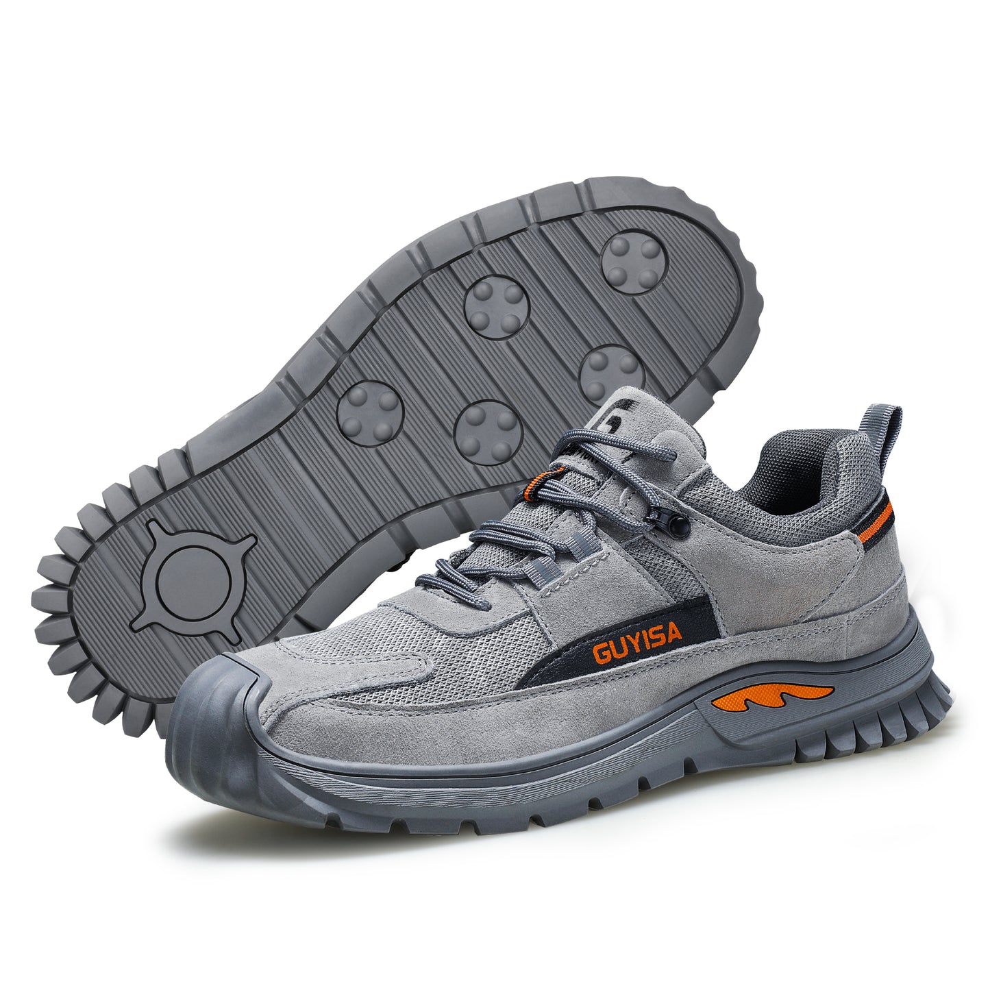 GUYISA Safety Shoes boots Anti-Smash, Anti-Stab Durable , Insulation 10kv