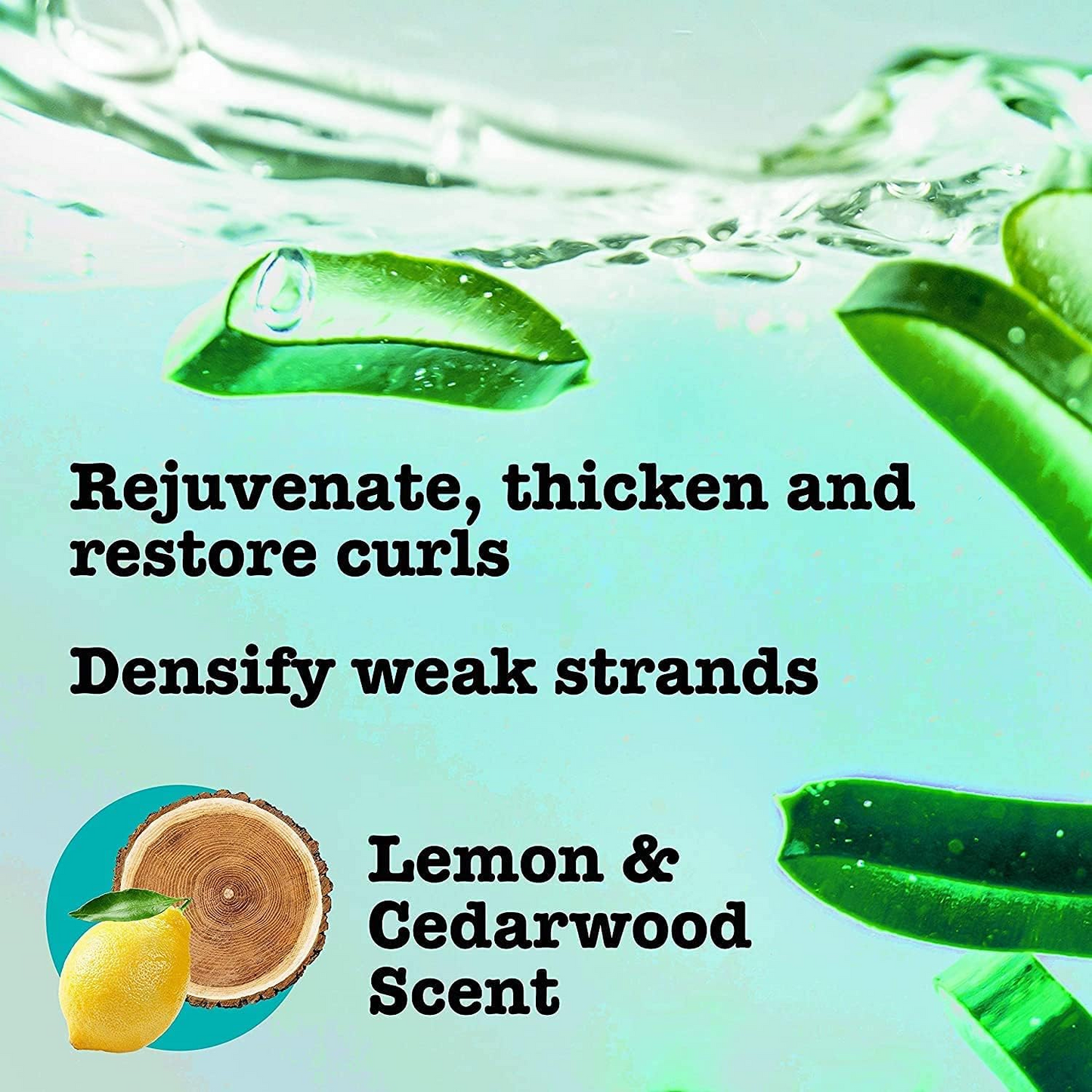 Maui Moisture Thickening & Repairing + Bamboo Strengthening Shampoo and Conditioner Combo | Softens Natural Hair and Renews Weak Hair