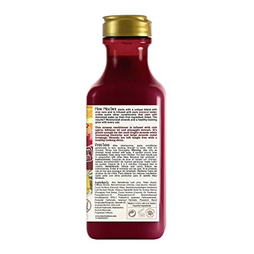 Moisture Intense Anti-Breakage + Moisturizing Agave Conditioner, for Color-Dyed or Chemically Damaged Hair, Vegan Silicone, 385 ml