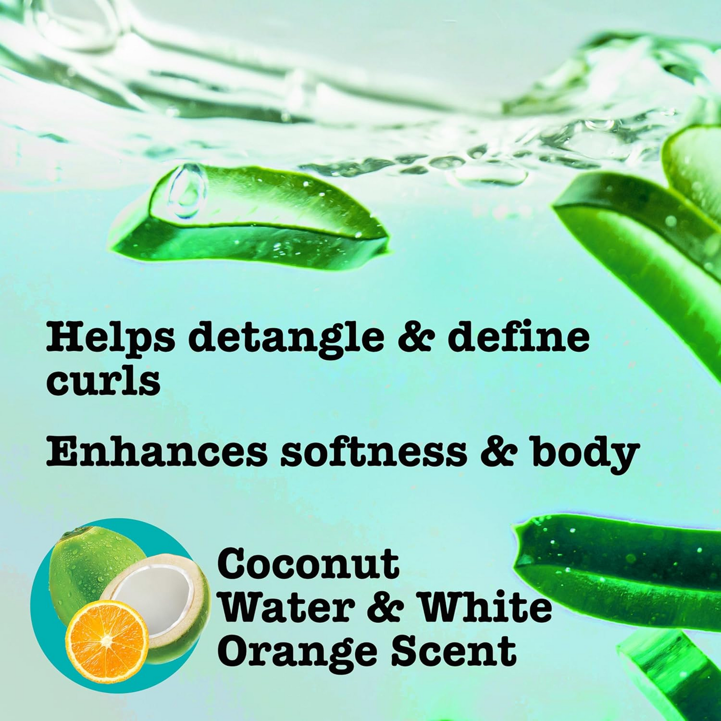 Coconut Oil Shampoo, Sulfate Free, Great for Thick Curly Hair, Defines, Smooths and Fights Frizz, 385ml