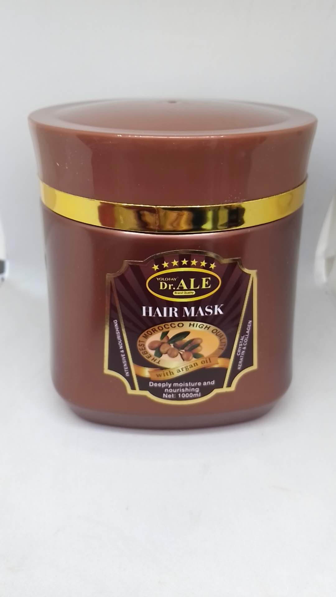 Argan Oil Amino Acid Hair Mask (For Normal Hair), 1000 ml