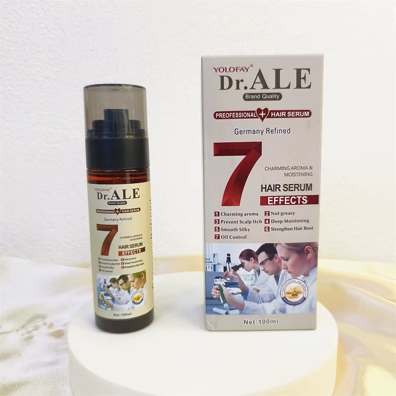 Moisturizes deeply, controls oil, and prevents itchy scalp. Smooth and Silky Hair Serum, 100 ml