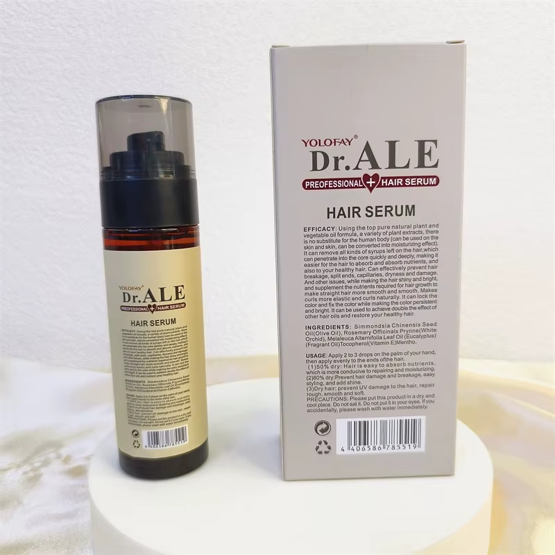 Moisturizes deeply, controls oil, and prevents itchy scalp. Smooth and Silky Hair Serum, 100 ml