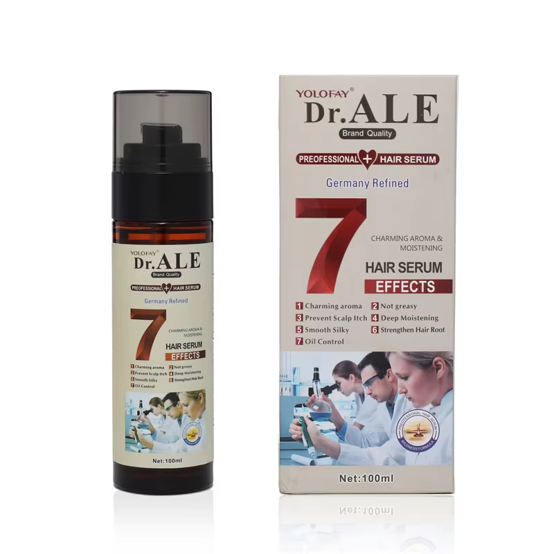 Moisturizes deeply, controls oil, and prevents itchy scalp. Smooth and Silky Hair Serum, 100 ml