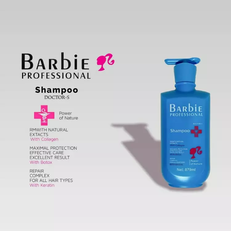 Barbie Original Shampoo It's great for your hair, 879 ml