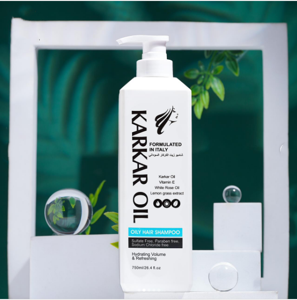 Kaka Oil Keratin Shampoo (with collagen and vitamin E) for oily hair 750ml