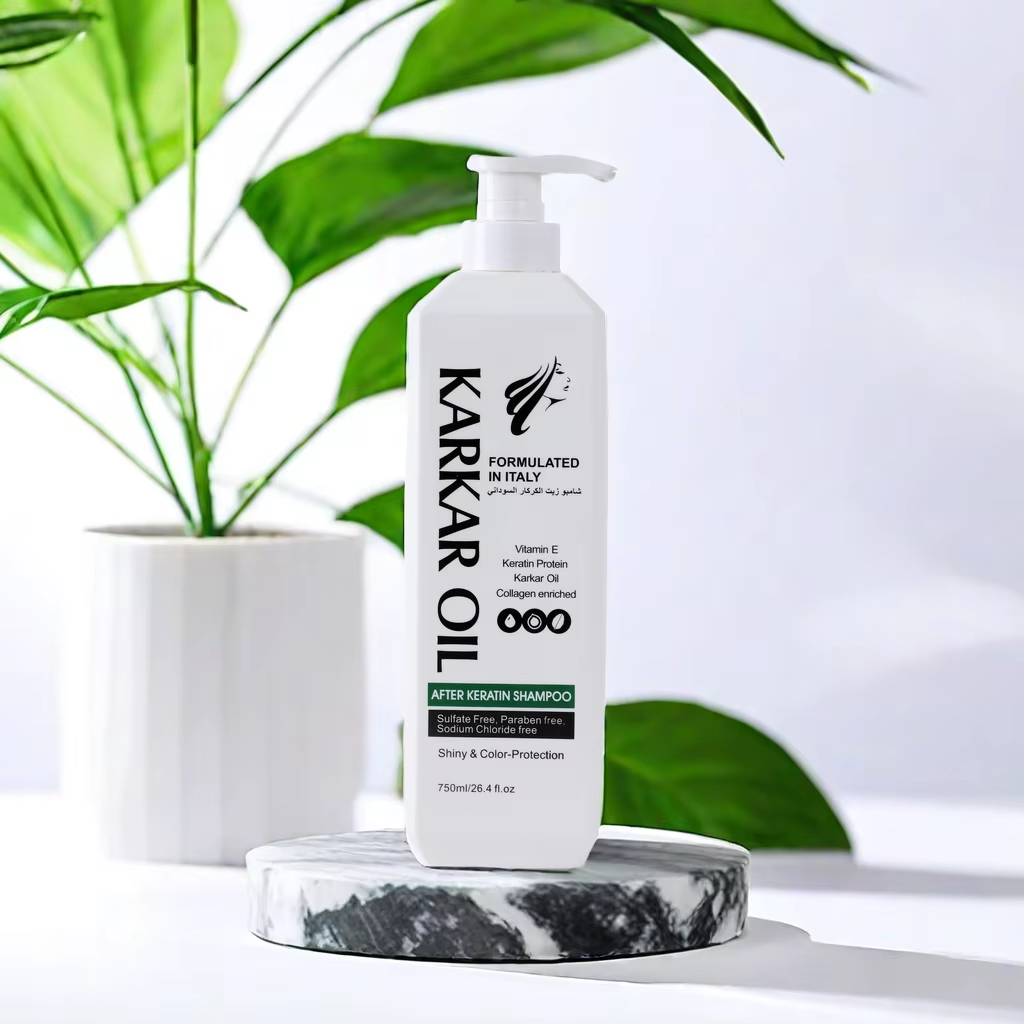 Kaka Oil Keratin Shampoo (with Collagen and Vitamin E) 750ml