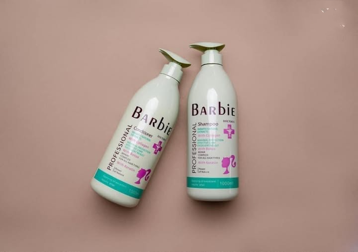 Keratin Shampoo Set, Enriched with Natural Extracts and Collagen, 3 Bottles