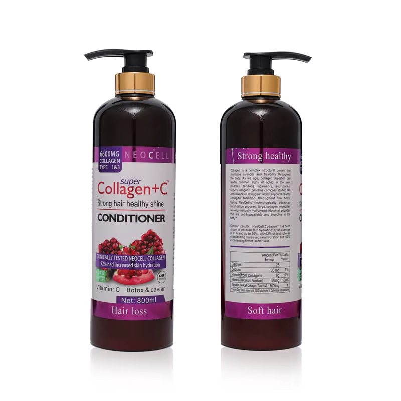 Pomegranate Collagen Kit for Strong, Healthy Hair, 4 Pack