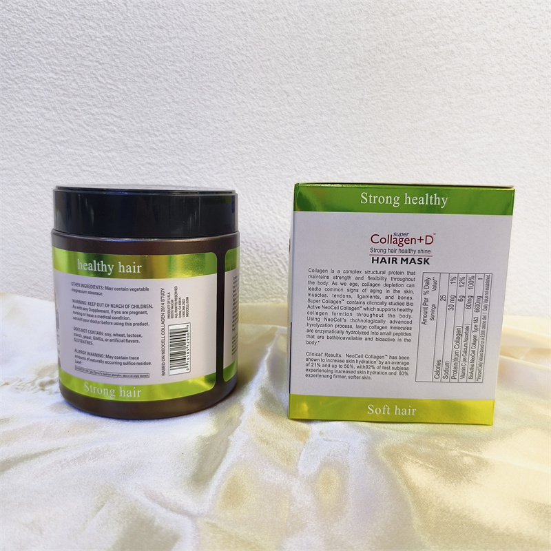 Pomegranate Collagen Kit for Strong, Healthy Hair, 4 Pack