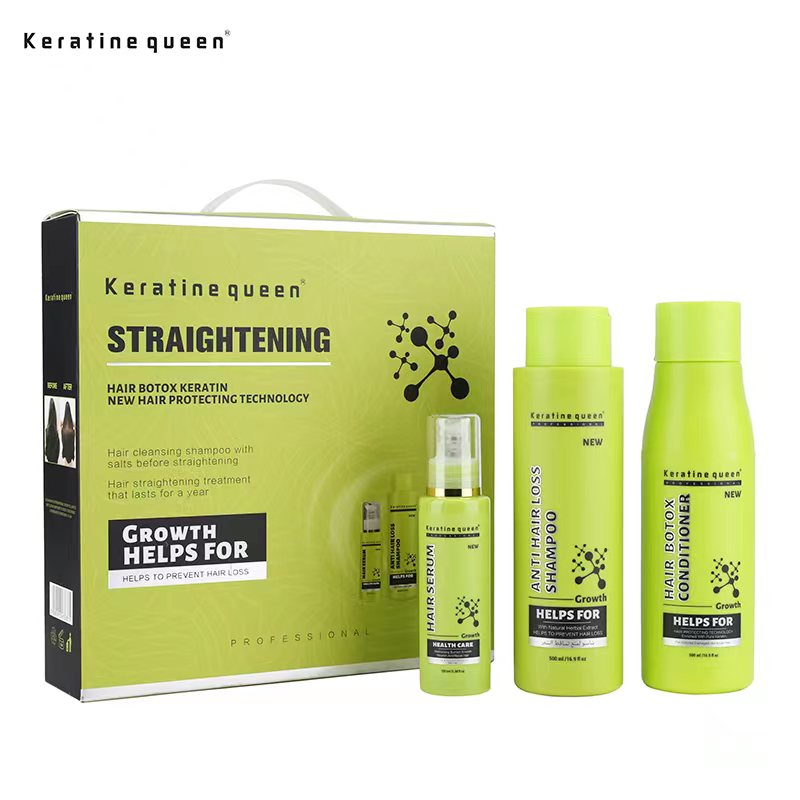 Natural Shampoo & Conditioner Set, Nourishing Keratin, 3 Pack