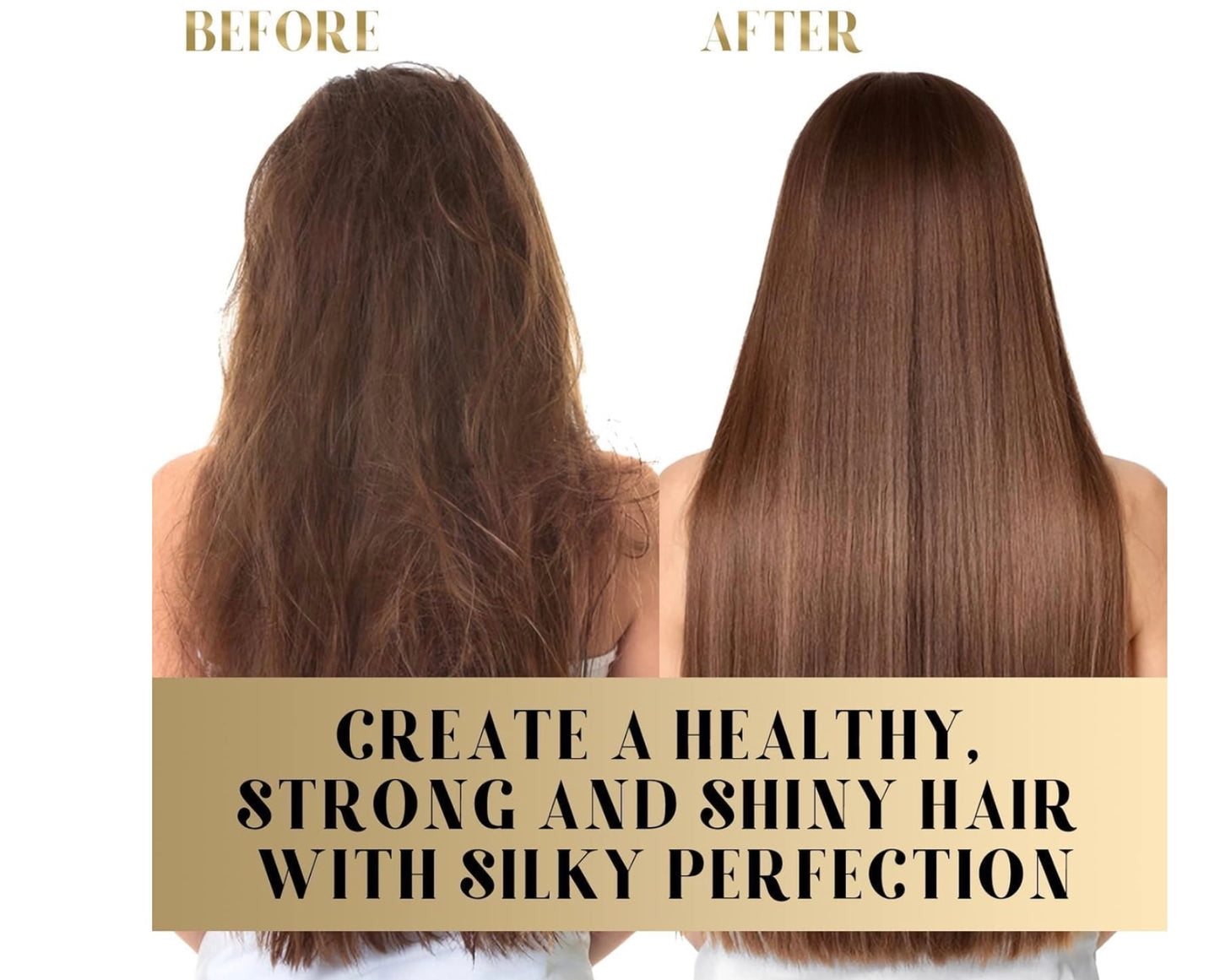 Keratin Queen Sulfate-Free Moisturizing Collagen Brazilian Gold Conditioner