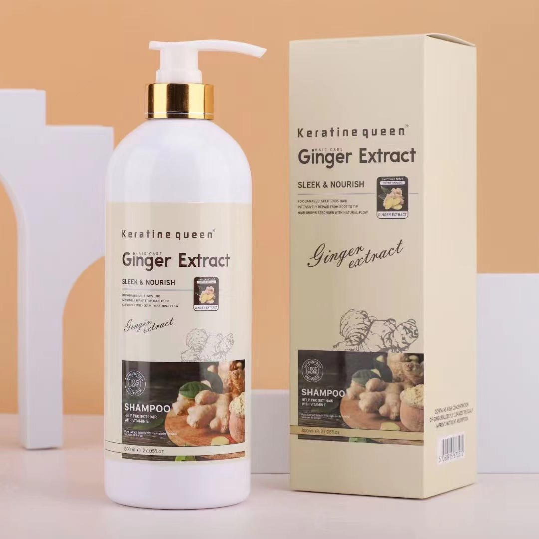 Shampoo with Ginger Extract, 800ml