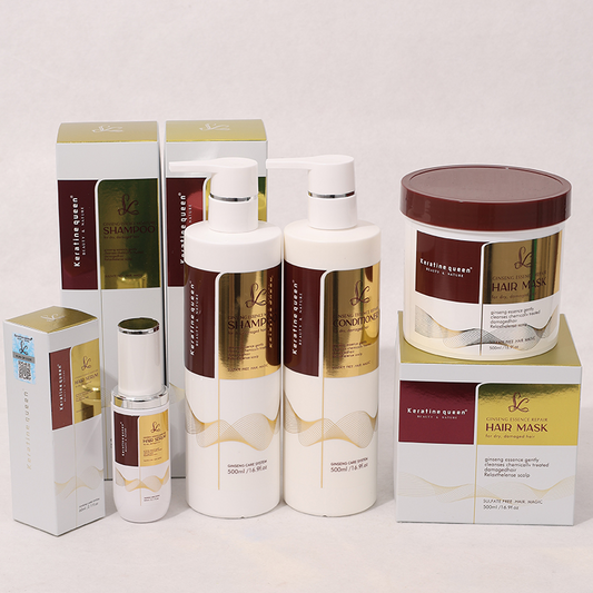 Ginseng Protein Shampoo Set, 4 Bottles