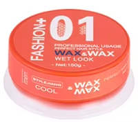 Fashion Strong Hold Curry Wax, Wet Hair Style - 150ml Yellow