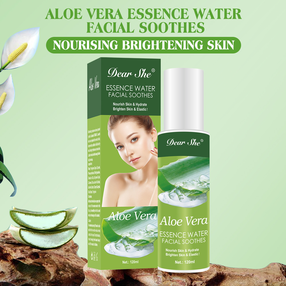 Aloe Vera Soothing Face Serum Nourishing Brightening Toner 120ml