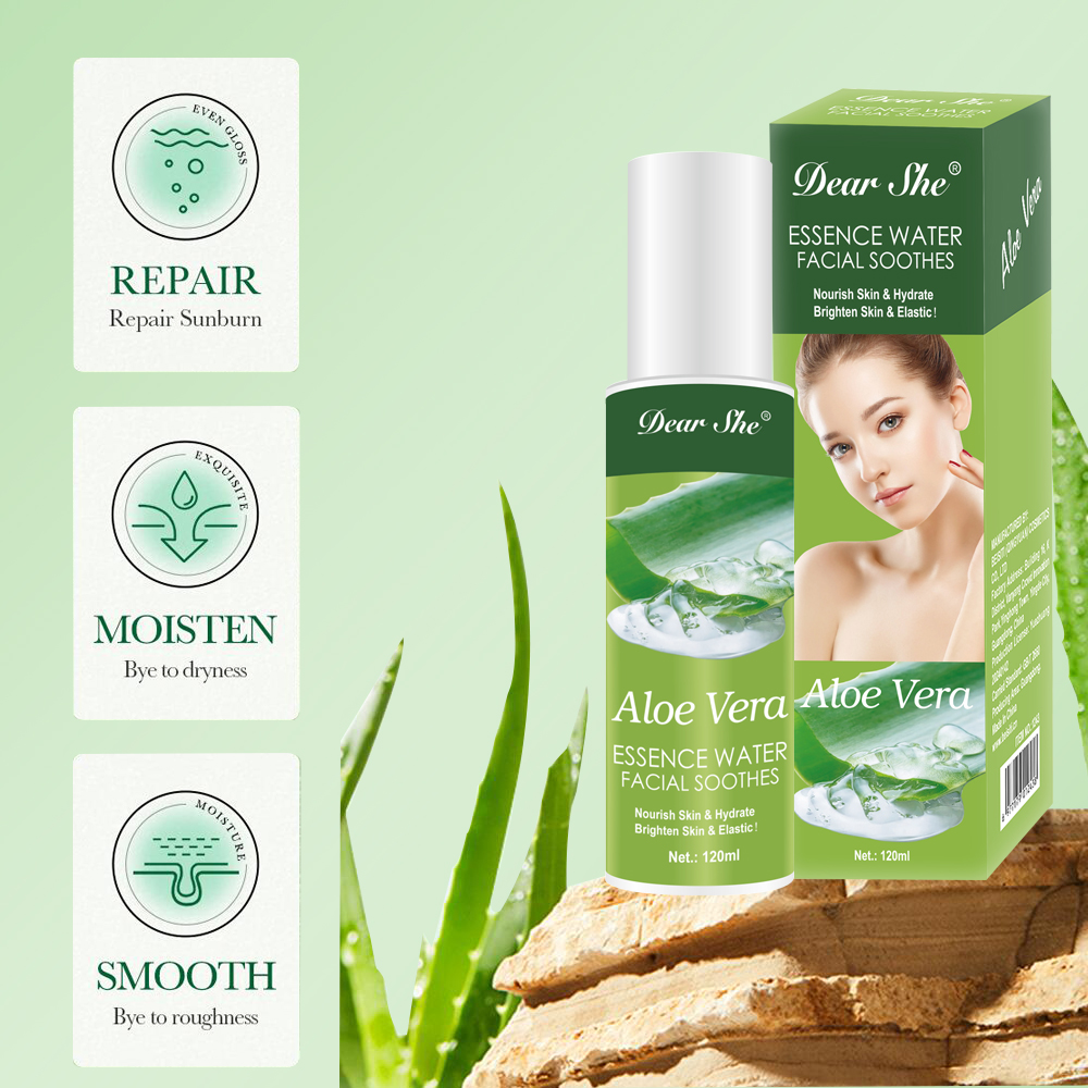 Aloe Vera Soothing Face Serum Nourishing Brightening Toner 120ml