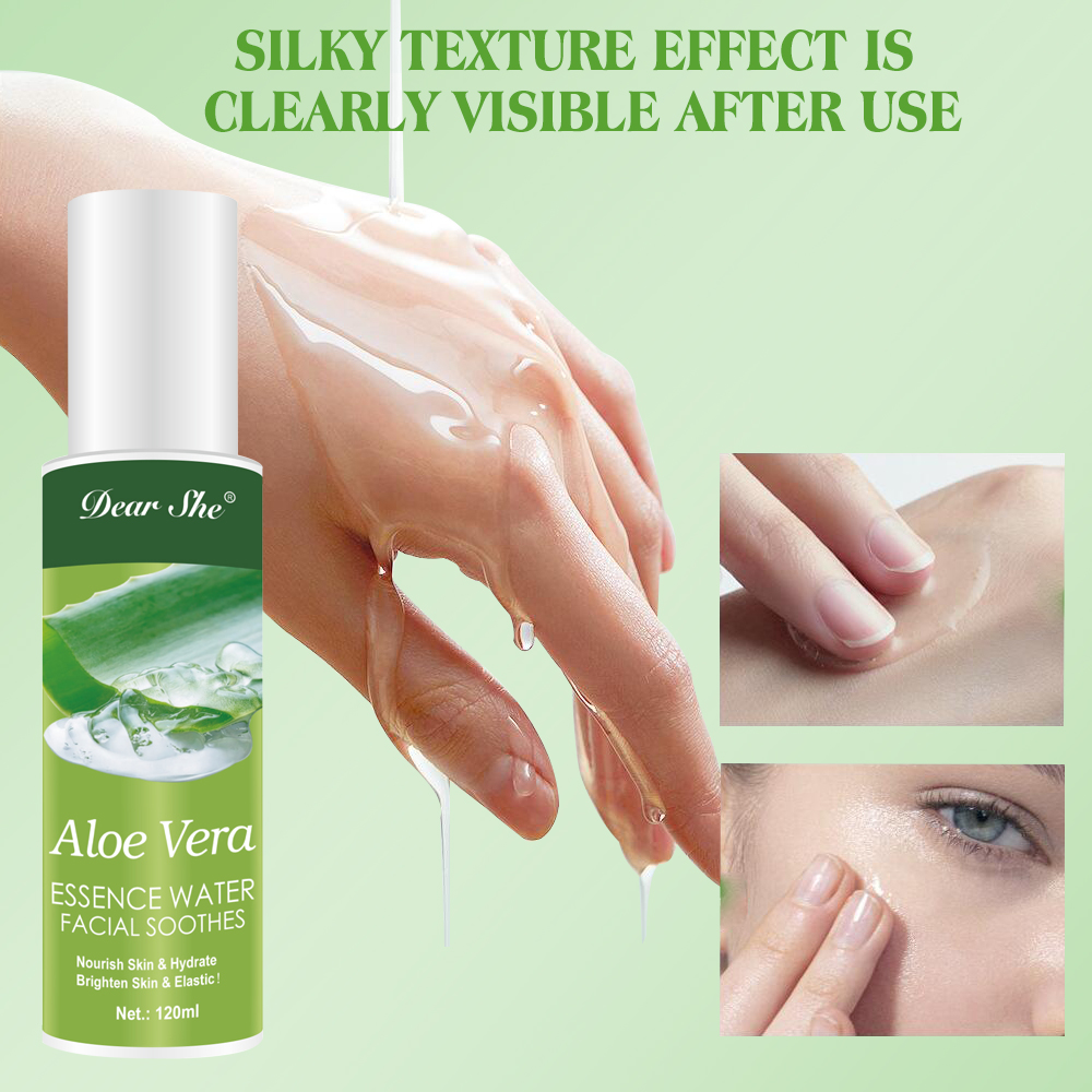 Aloe Vera Soothing Face Serum Nourishing Brightening Toner 120ml