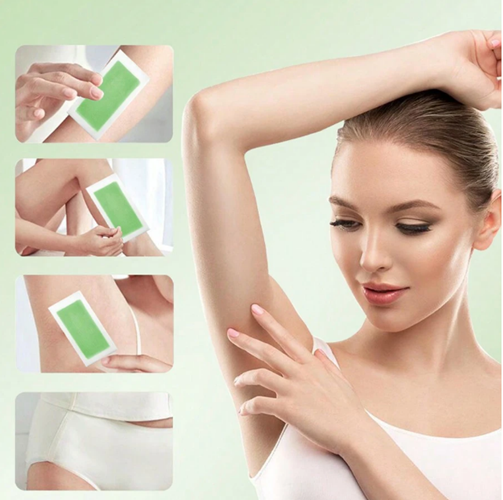 Natural Aloe Vera Hair Removal Wax Paper, 1 box - 20 pieces