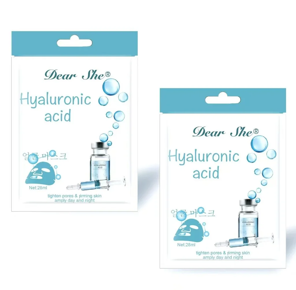 Hyaluronic Acid Firming Moisturizing Mask, 28ml per mask