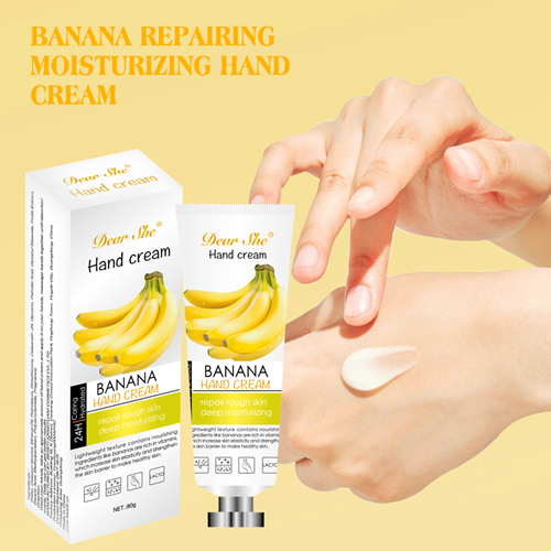 Banana Fragrance Whitening Moisturizing Hand Cream, 80g