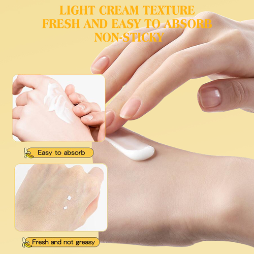 Banana Fragrance Whitening Moisturizing Hand Cream, 80g