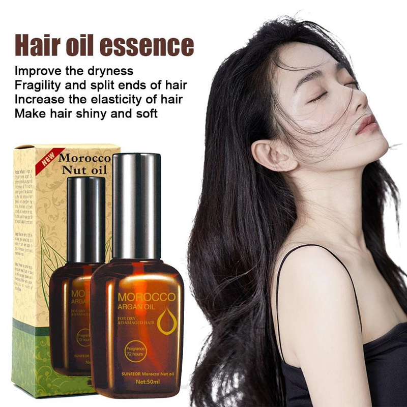 Moroccan Hair Oil Leave-In Conditioner, 50ml