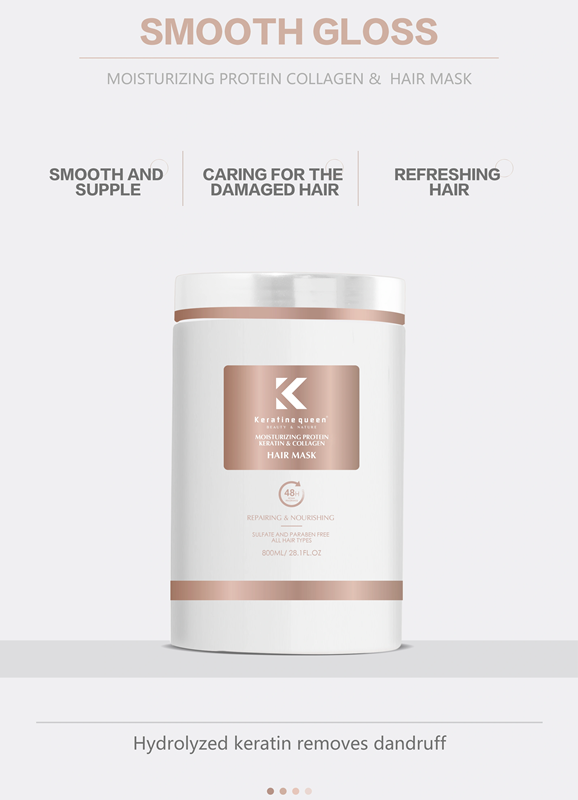 Keratin Queen Repair Hair Mask, 800ml